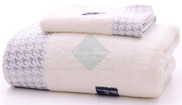 China EverBen Custom silver towels manufacturer ISO Audit Bamboo Face Towels Factory